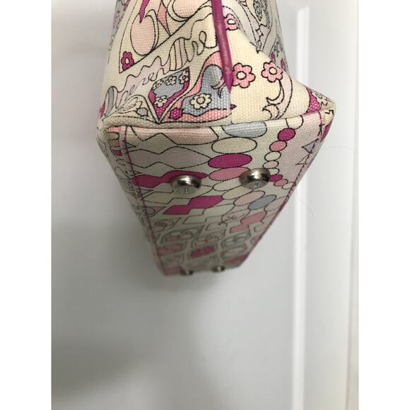 Emilio Pucci Pink Bags & Handbags for Women for sale | eBay Emilio Pucci Lux Collectible Authentic Pink Floral Paisley Handbag Italy EUC